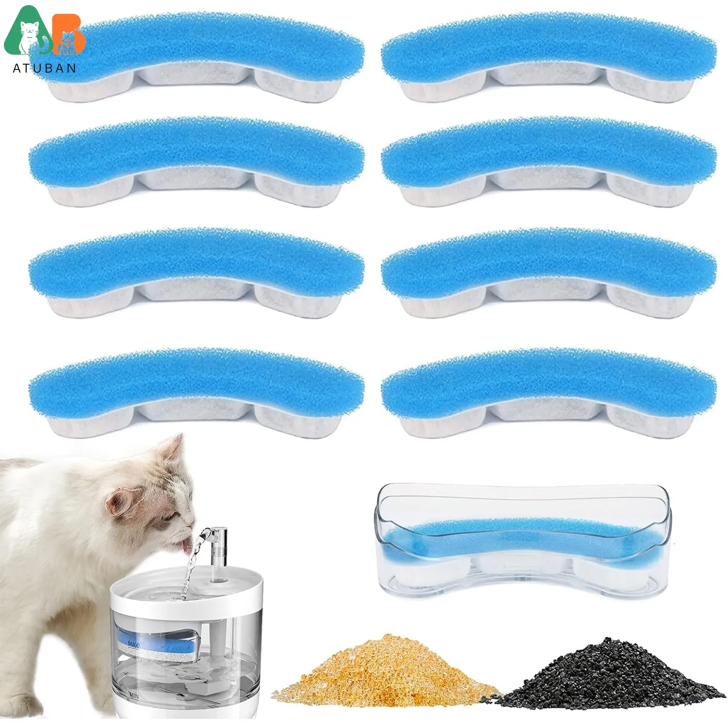 Filtros para bebederos automáticos de agua para gatos y perros