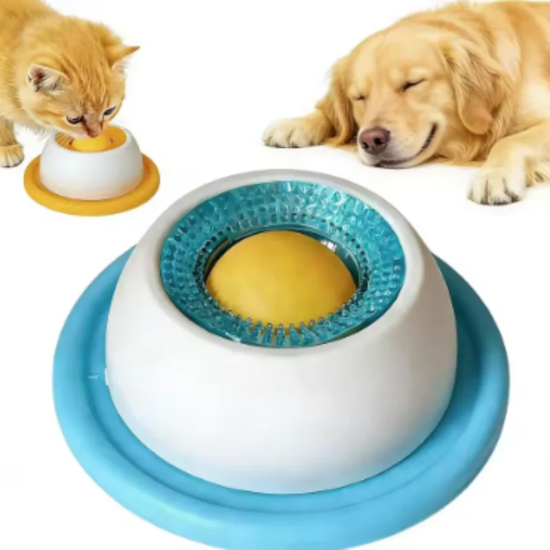 Juguete interactivo dispensador comida lenta para perros y gatos