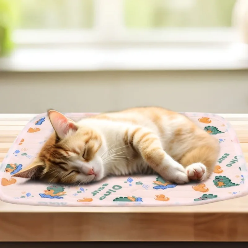 Esteras refrescantes de verano para mascotas, almohadillas para camas frescas para gatos, cojín cómodo para sofá, estera para dormir para perros, suministros de disipación de calor para cachorros y gatitos - imagen 2