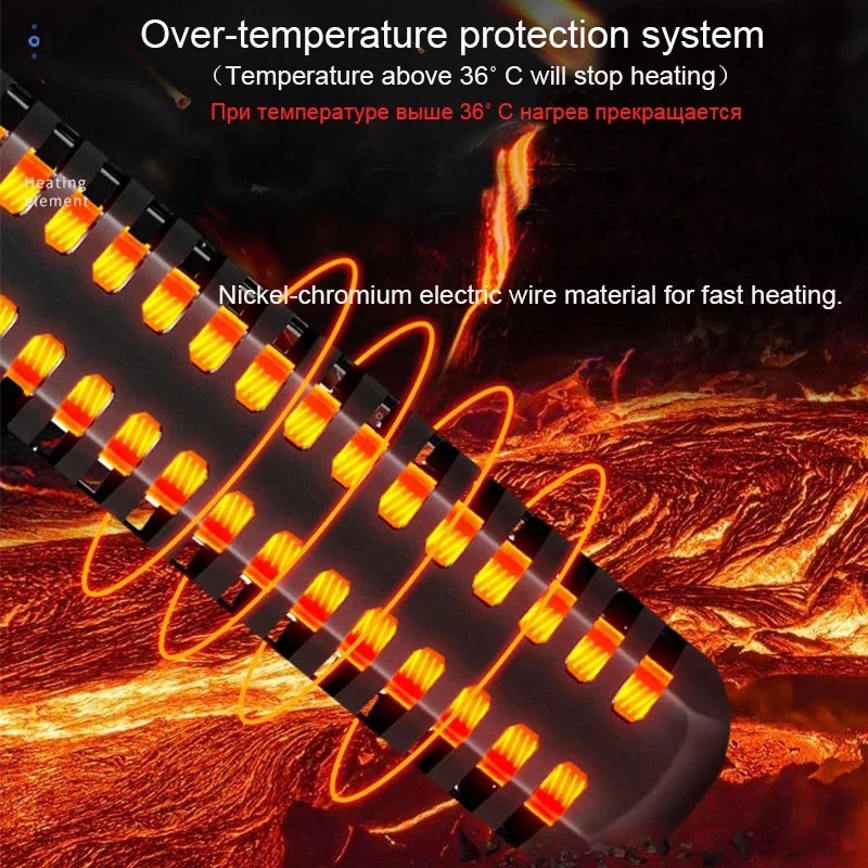 Calentador de acuario Digital con pantalla LCD, potencia inteligente de agua, varilla calefactora para tanque de peces, termostato de acuario, controlador de temperatura - imagen 3