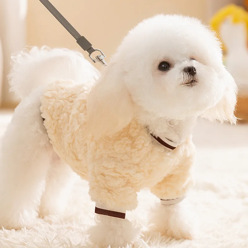 Abrigo de terciopelo para perro pequeño cachorro - imagen 3