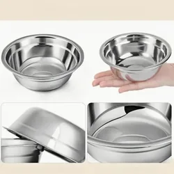 Cuencos antideslizantes de acero inoxidable para perros y gatos