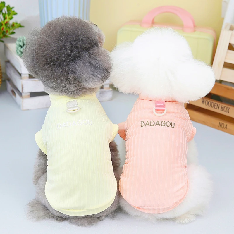 Ropa refrescante para perros, disfraz de secado rápido, ropa de verano para cachorros, sudaderas con capucha para perros pequeños, sudadera de Bulldog Francés y Yorks, camiseta XXL - imagen 2