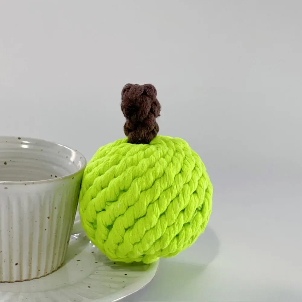 Juguetes para perros pequeños, cuerda de algodón, berenjena, fresa, gato, perro, cuerda de algodón, juego de juguetes de frutas, accesorios para cachorros - imagen 4