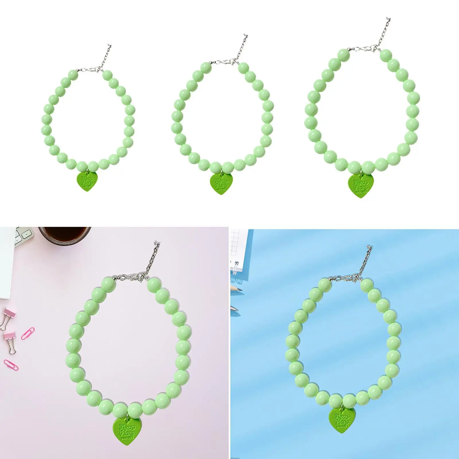 Dog Collar Outfits Accessories Adjustable for Indoor Cats Kittens Holiday