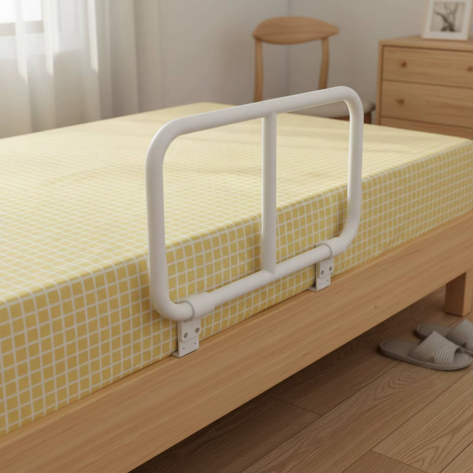 Barra de seguridad plegable para perros y gatos ancianos en cama - imagen 5