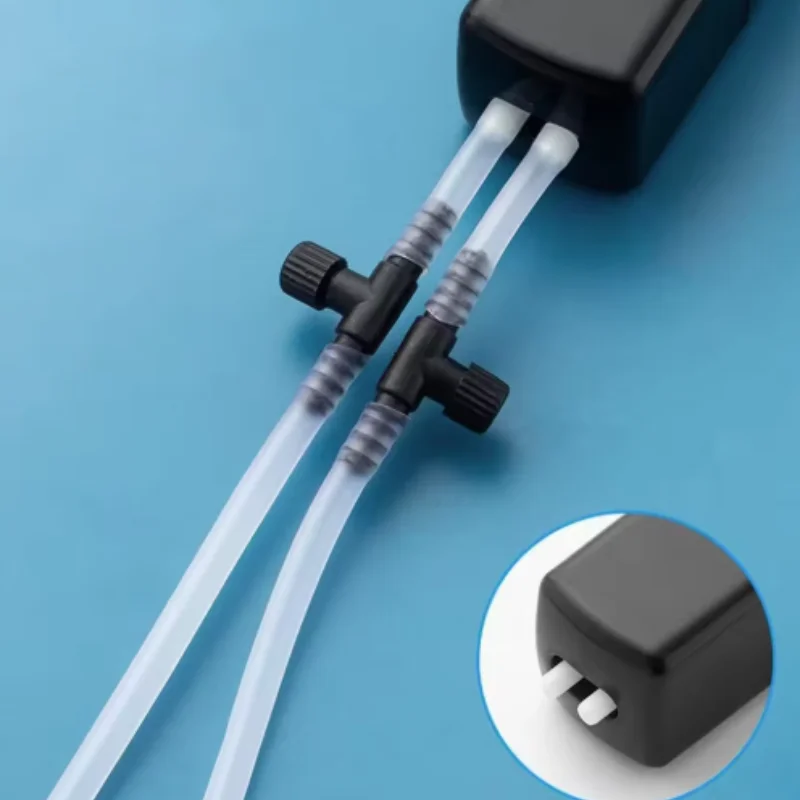 Bomba de oxígeno para pecera USB, compresor de aire silencioso para acuario, aireador, accesorios portátiles para soporte de vida acuática