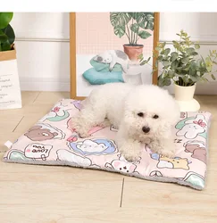 2025 Nueva estera peluda de doble cara para perros de cuatro estaciones, estera para dormir para gatos, adecuada para invierno