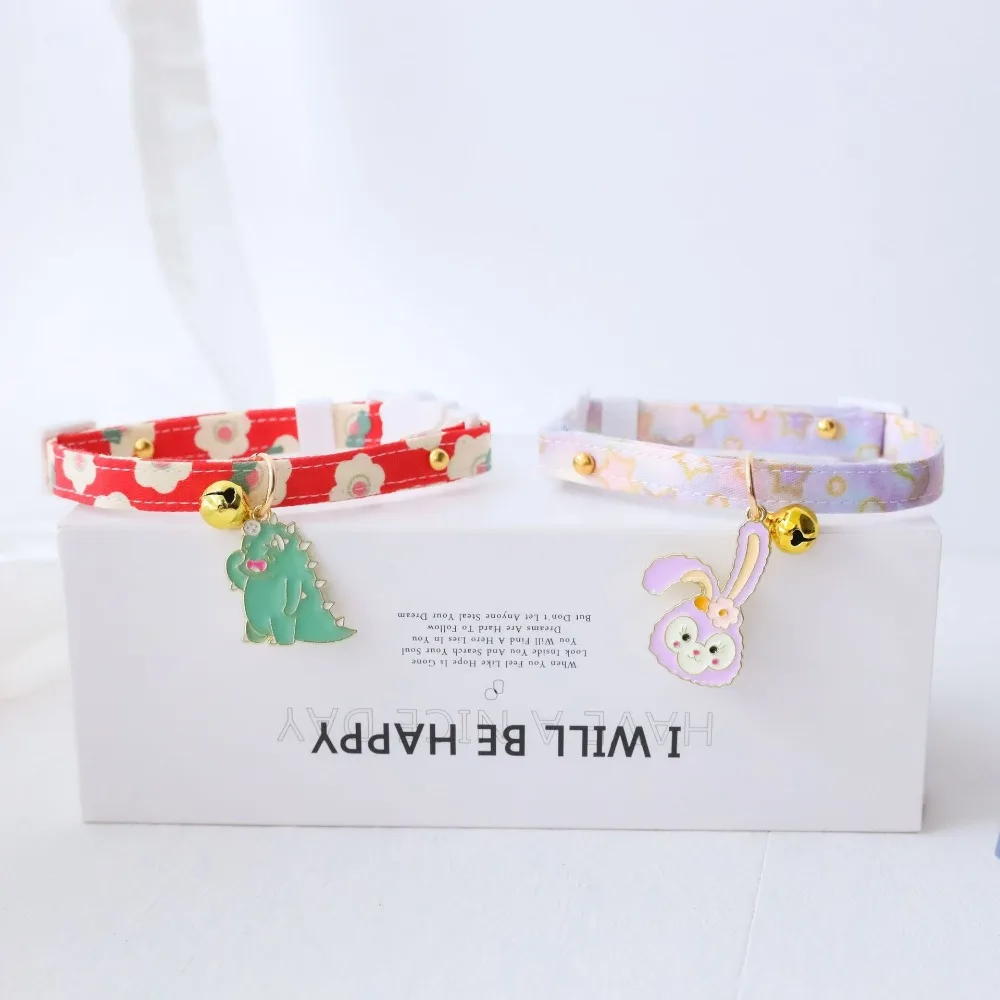Collar arcoíris para gato y perro – Antiahorcamiento, suave y cómodo - imagen 5