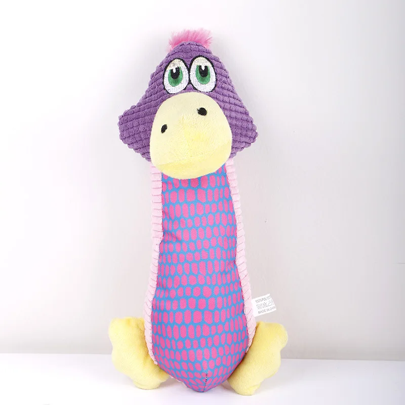 Dibujos animados de mascotas bonitas, juguetes de felpa para perros con vocalización mejorada, resistencia a mordeduras molares, dientes limpios, accesorios para perros, artículos para mascotas - imagen 4