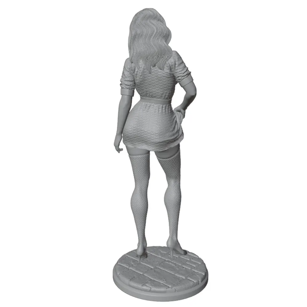 Figura de resina miniatura 75 mm sin pintar para rol y colección - imagen 4