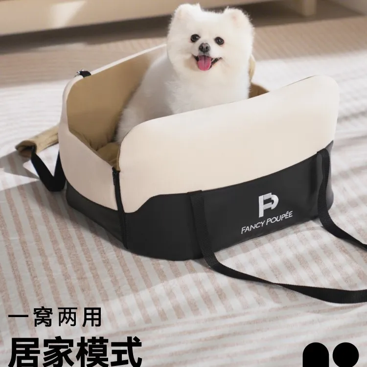 Bolsa portátil para salir de mascotas, nido para gatos, nido para viajes en coche, nido para gatos, perro pequeño, nido para mascotas - imagen 3
