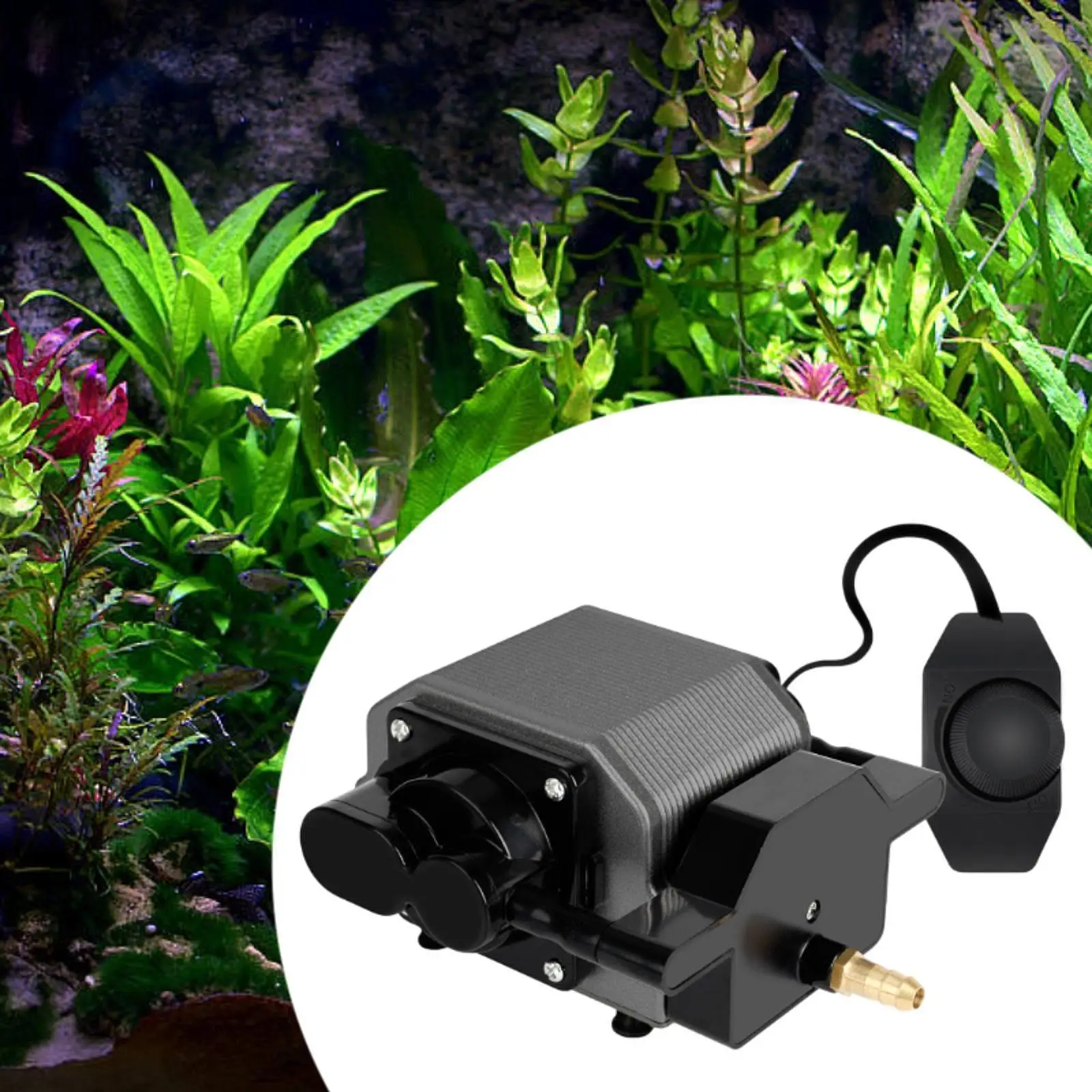 Aquarium Air Pump Portable Powerful Air Pump for Aquaculture Waste Treatment