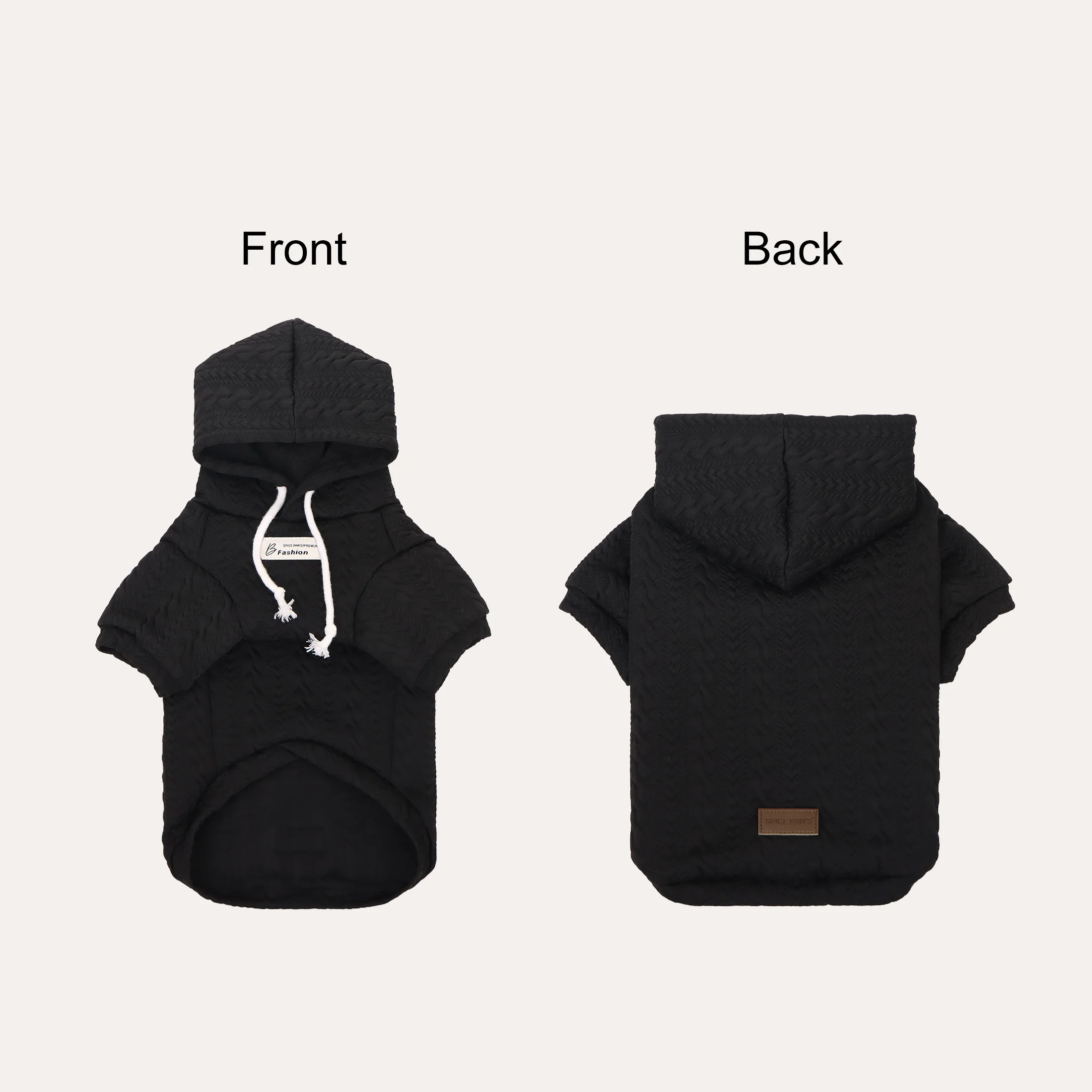 Sudadera con capucha para perros y gatos – Abrigo cálido de invierno