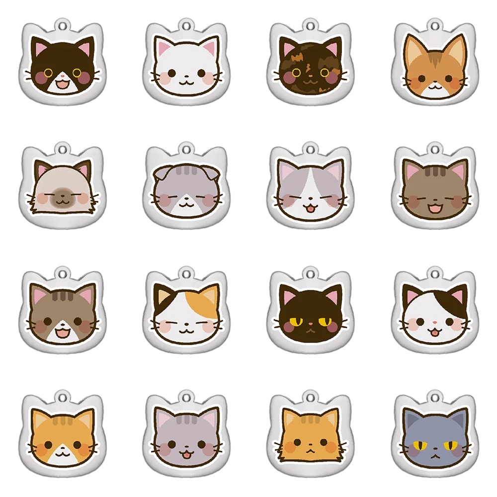 Etiquetas personalizadas de acero inoxidable para gatos grabado nombre - imagen 3