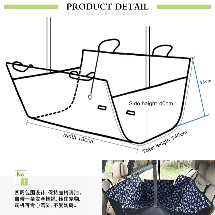 Almohadillas para mascotas, almohadilla para perros, cojín de asiento impermeable y antisuciedad, almohadilla grande gruesa para perros, productos para mascotas - imagen 5