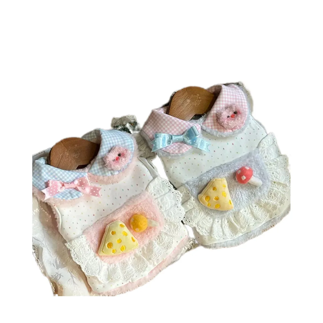 Vestido de bolsillo de felpa para otoño/invierno para mascotas, chaleco de peluche, chaleco bonito, ropa para mascotas, vestidos para perros pequeños, ropa para cachorros - imagen 5