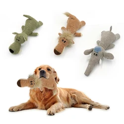 Peluche sonoro para perros – Resistente a mordeduras