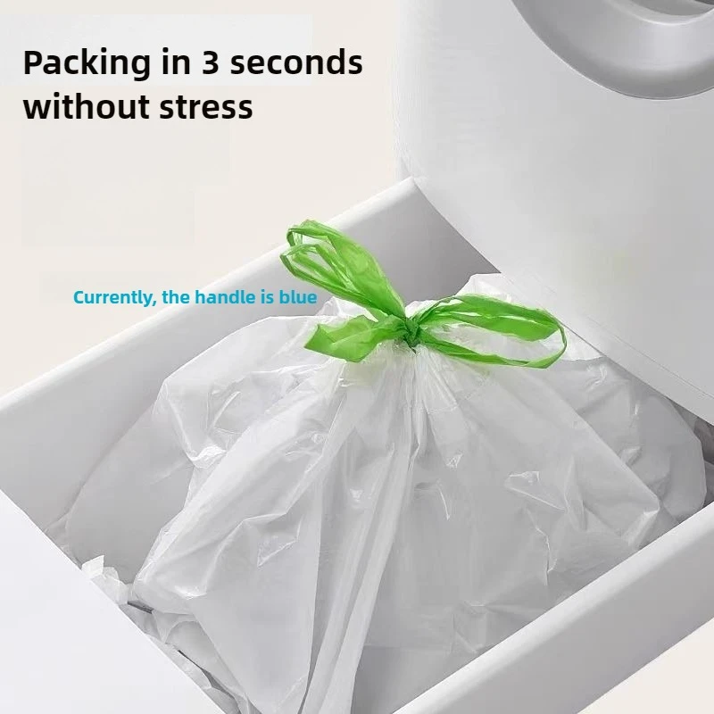 Caja automática de accesorios para arena de gatos, bolsa de basura, bolsas de aseo gruesas para gatos, caja de arena con cordón, bolsa de repuesto, producto para mascotas - imagen 2