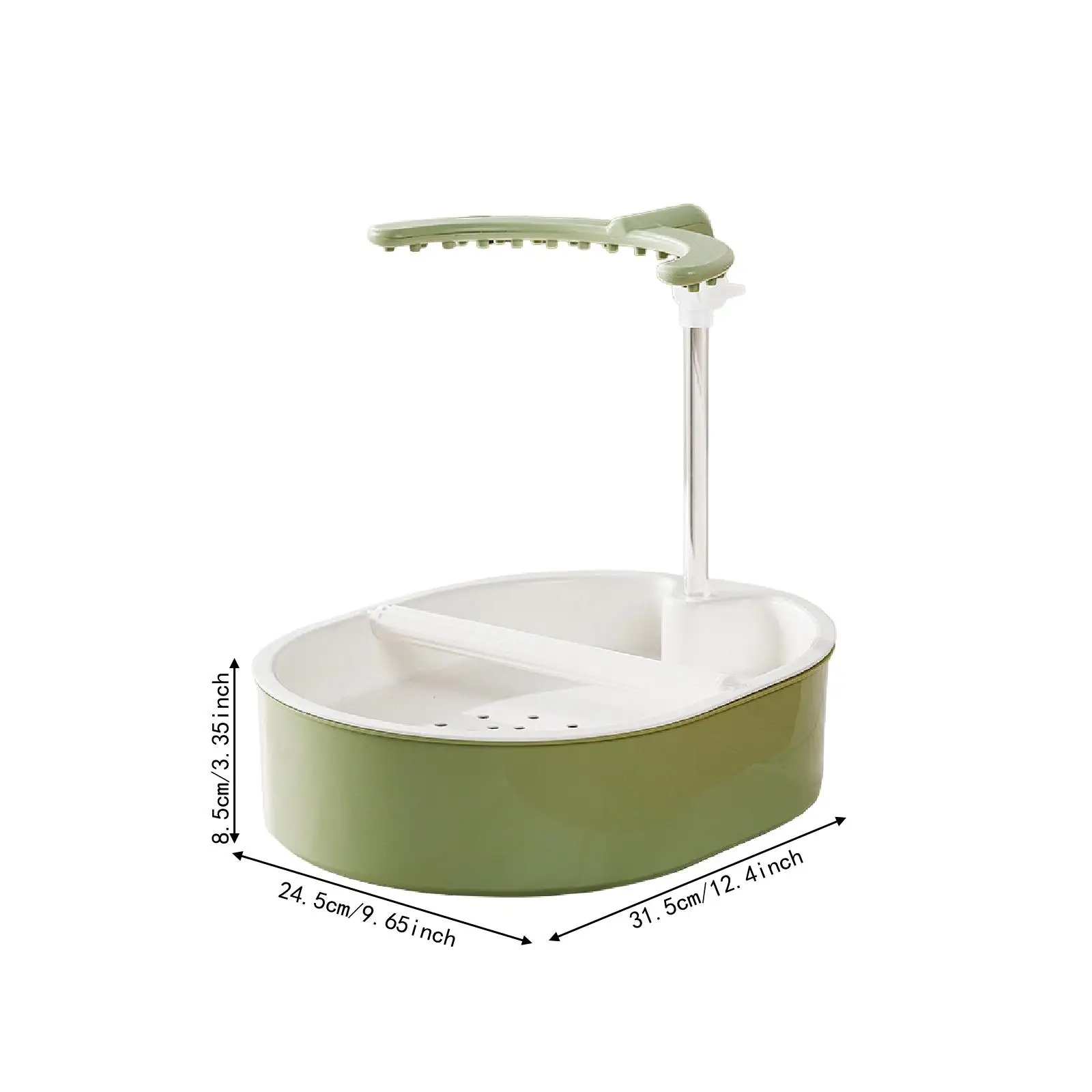Bañera automática para loros y cacatúas con circulación de agua - imagen 5