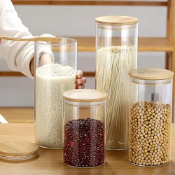 Frasco de vidrio hermético resistente para comida de perros y gatos