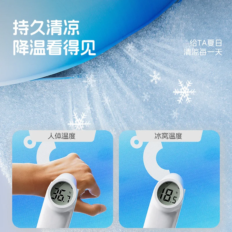 Estera de hielo para mascotas, estera de nido de hielo para perros, tamaño de peluche Golden Retriever, almohadilla para dormir de verano, almohadilla refrescante para dormir de verano para gatos, productos para mascotas - imagen 4