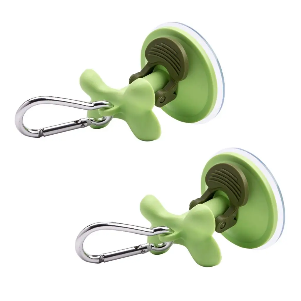 Gancho de succión para correa de perro portátil, 2 piezas, para viaje y baño, aleatorio - imagen 2