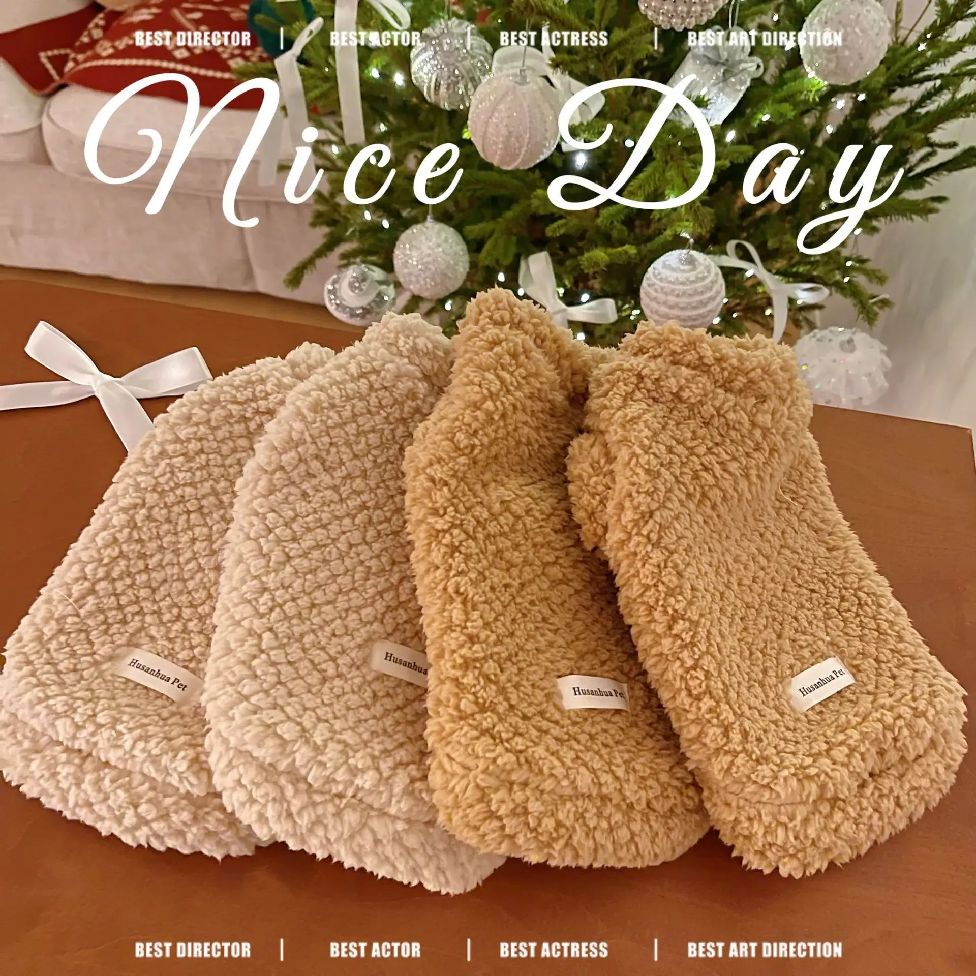 Ropa para mascotas, ropa para el hogar de otoño e invierno para perros y gatos de peluche con capucha, oso de peluche, ropa para perros pequeños y medianos, ropa para cachorros - imagen 4