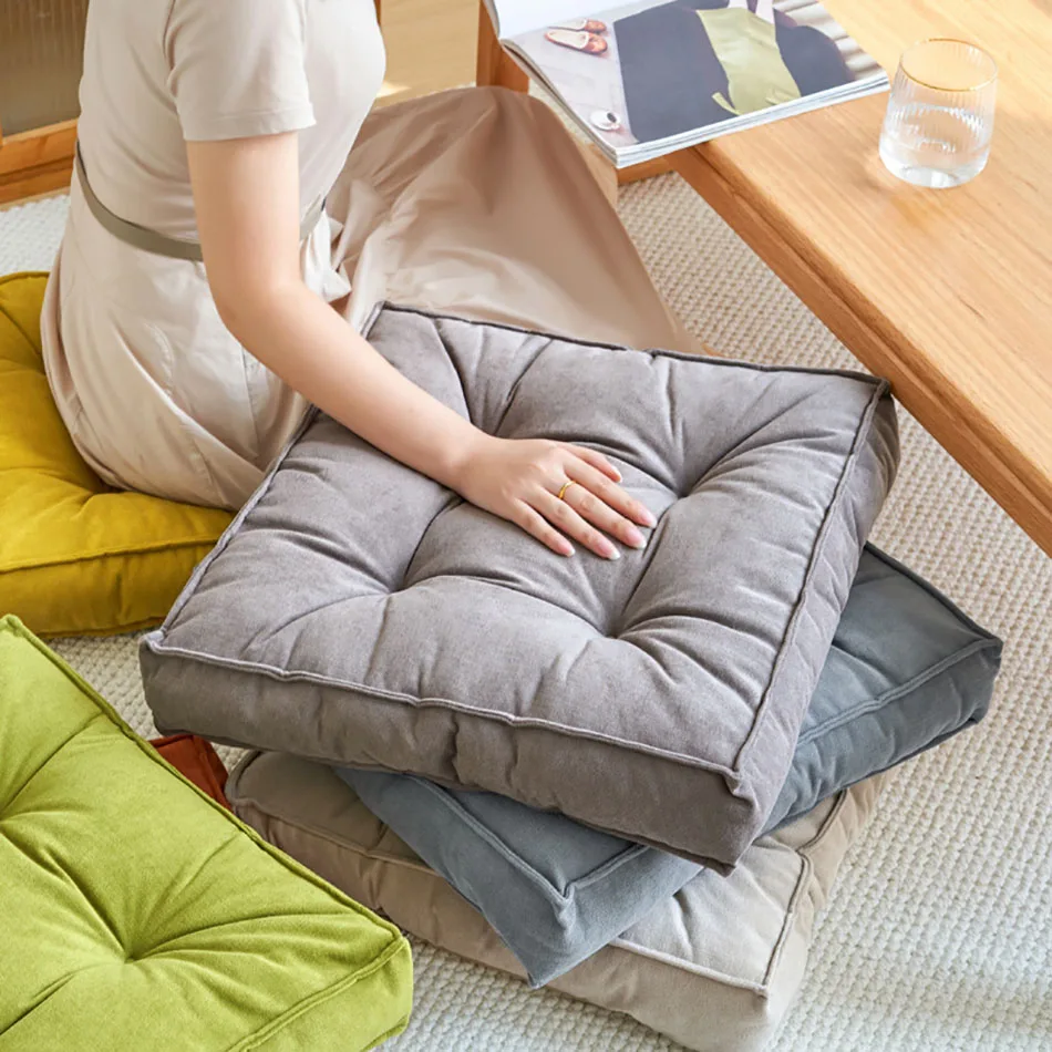 Cojín transpirable para gatos y perros estilo tatami Caramelo - imagen 2