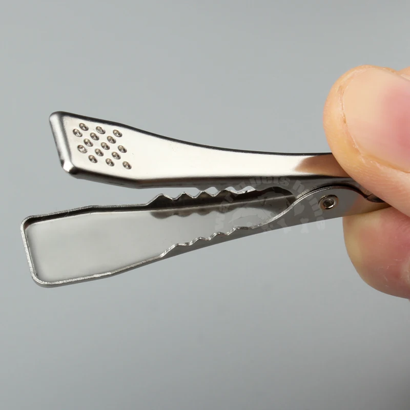 Clip de cocodrilo veterinario ECG/EKG, electrodos reutilizables para animales, mascotas, perros y gatos, para Cable a presión, equipo veterinario - imagen 5