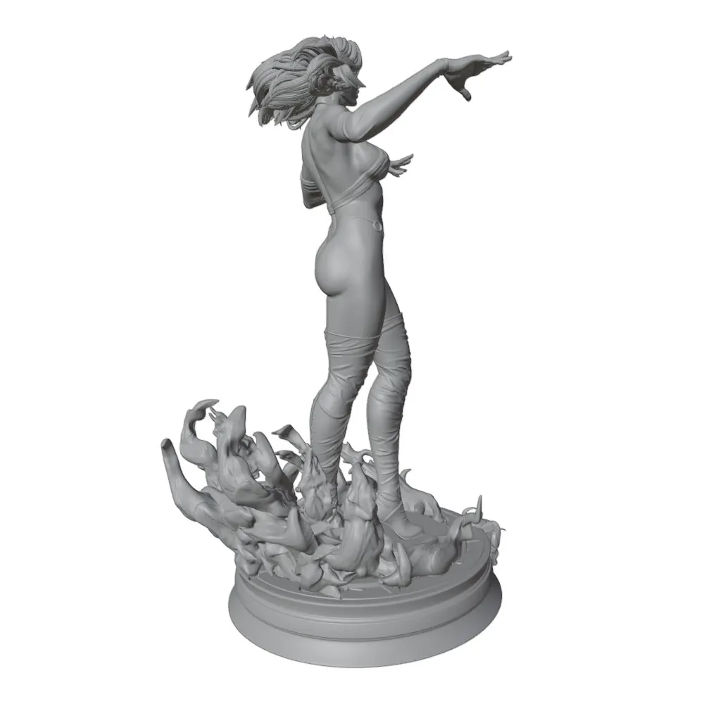 Figura 3D 1/24 para gatos y perros - Estatua anime GK sin montar - imagen 5
