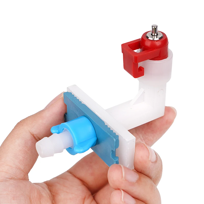 4 Uds. Conejo pequeño para mascotas conejillo de indias tubo para hámster diámetro 8mm fuente de agua de plástico alimentador para beber suministros para animales - imagen 5