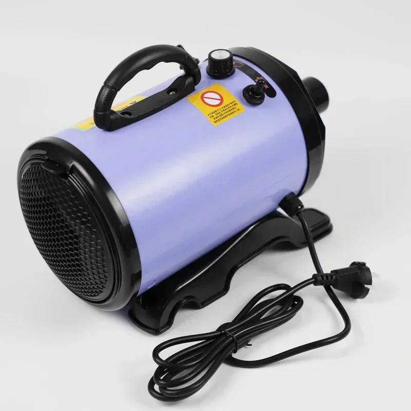 Secador de pelo profesional para perros y gatos, soplador de agua, Motor de viento cálido, ajustable, 2800W - imagen 5
