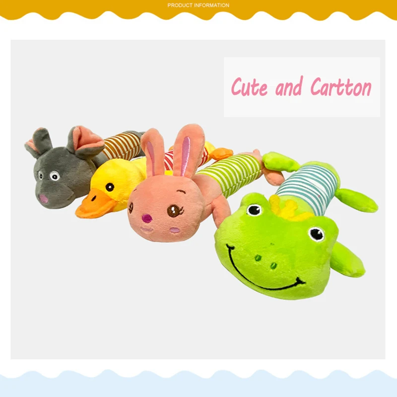 Juguetes chirriantes para perros para aburrimiento, limpieza de dientes, juguetes de peluche rellenos para perros de razas pequeñas y medianas, suministros para mascotas - imagen 3