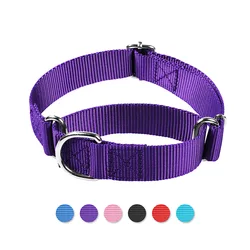 Collar Martingale nylon resistente para adiestramiento y control seguro de perros