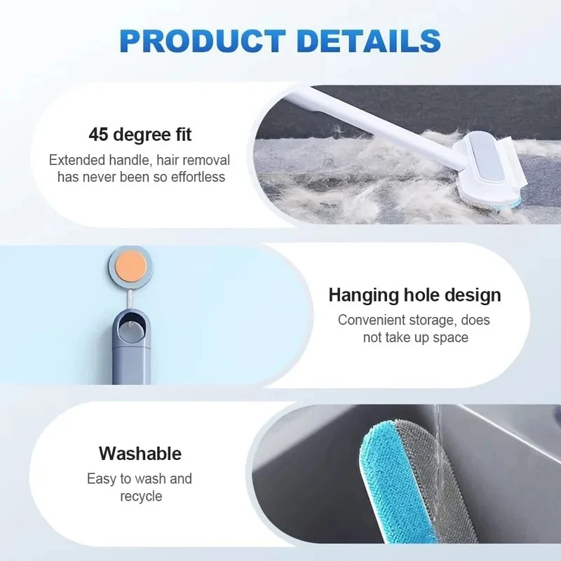 Cepillo limpiador pelo multifuncional para perros y gatos lavable - imagen 4