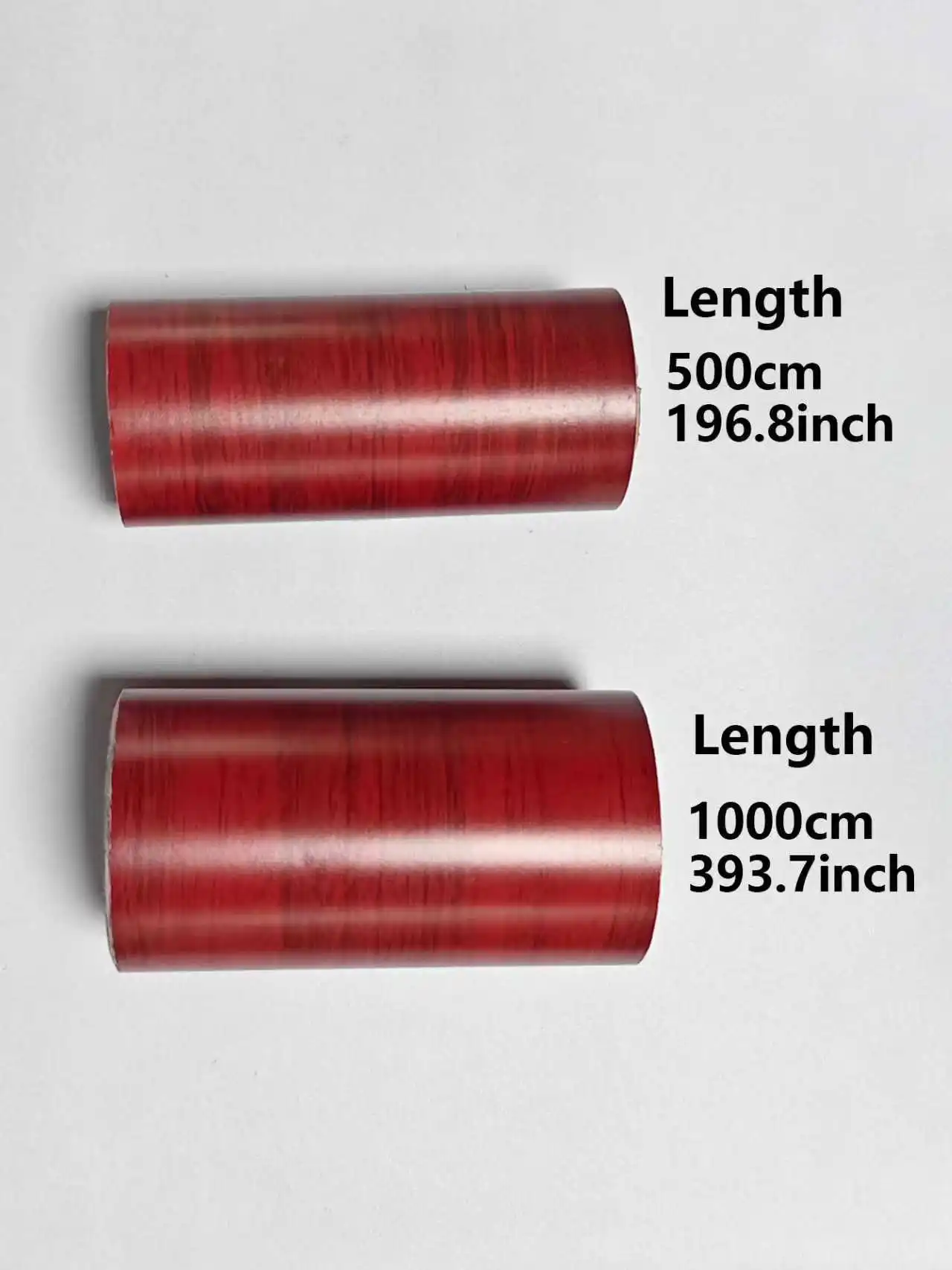 High-Quality Waterproof Wood Grain Self-Adhesive Paper - Easy to Use, Durable Furniture Renovation Wallpaper, Perfect for Kitchen Cabinets, Tables, Doors, Etc. - Natural Finish for Home Decor, Wooden Decals for Furniture (3.9inch X 393.7inch) - imagen 2