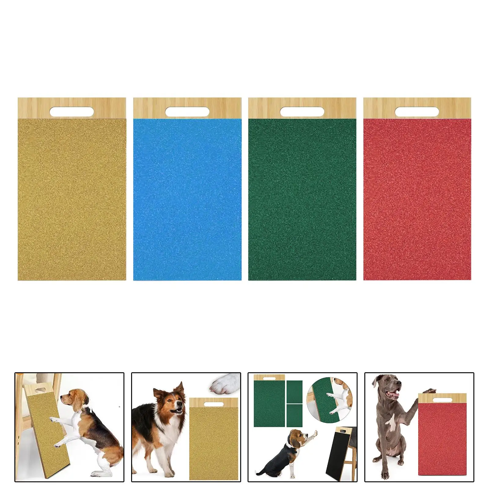 Dog Scratch Pad Dog Nail Grind Claws, Lightweight 14.6 X 8.7 Inch Dog Nail for