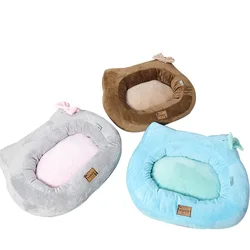 Casita para gatos cálida de invierno - refugio cómodo para dormir