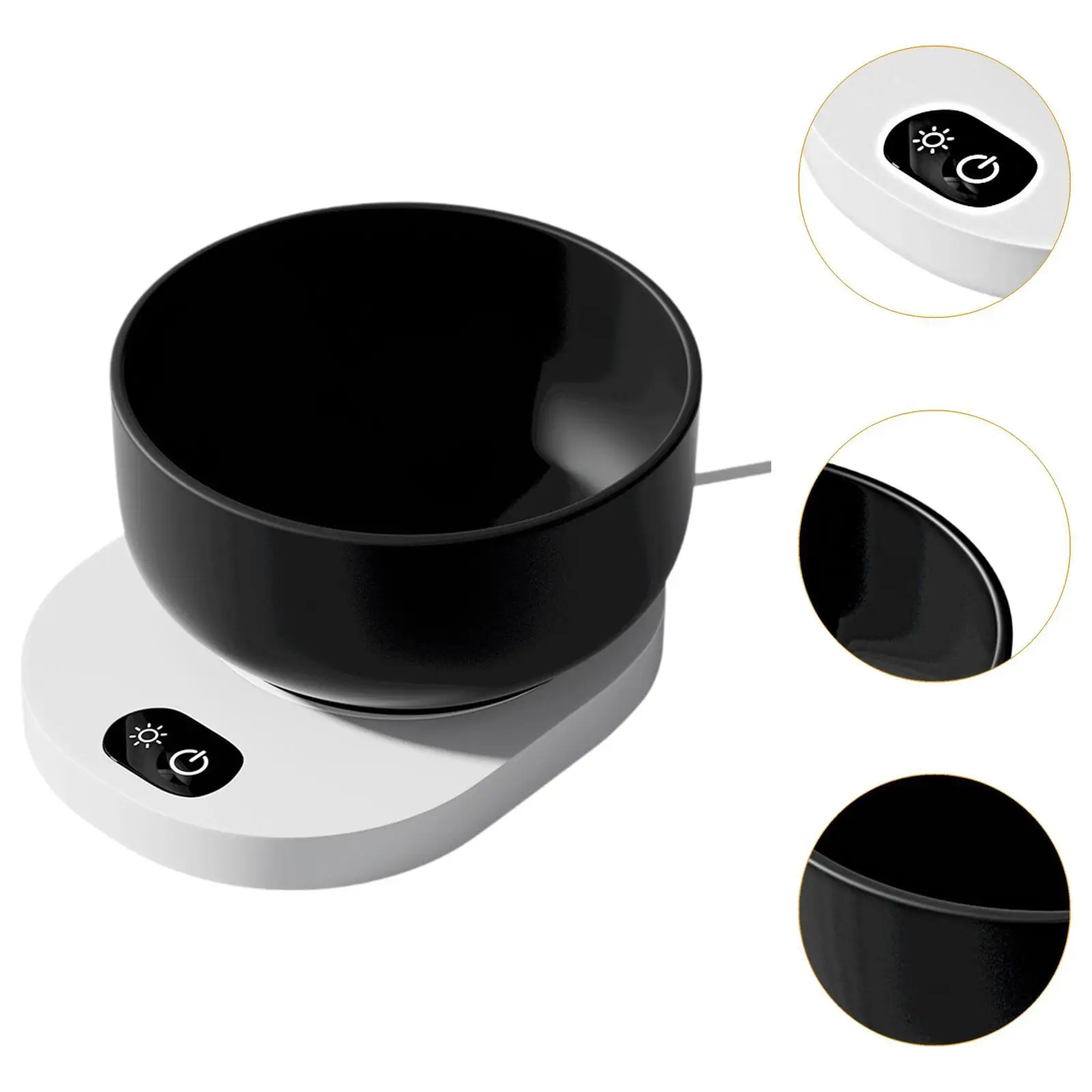 Heated Pet Bowl USB Constant Temperature Pet Bowl for Indoor Outside Winter