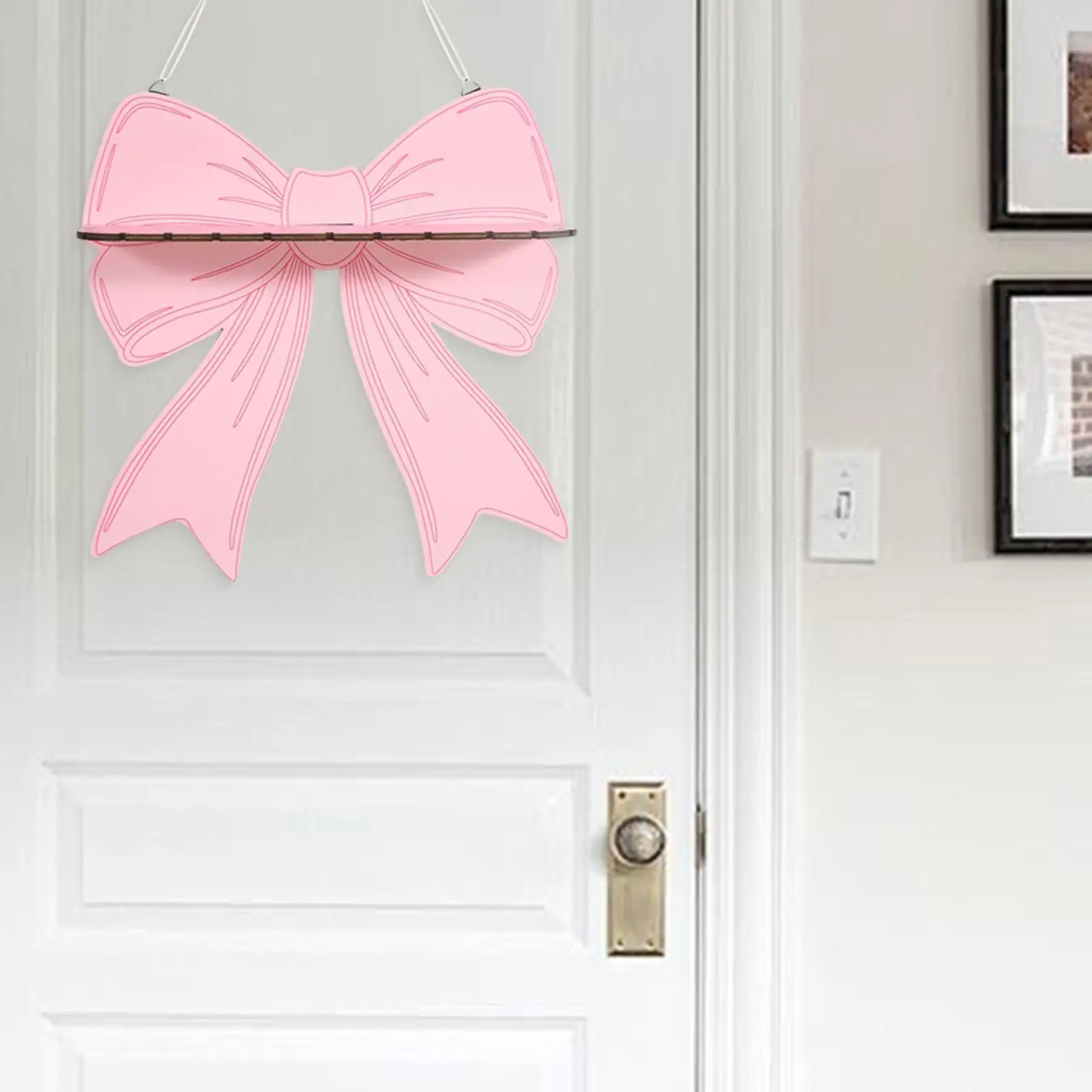 Pink Bow Floating Shelves Decor Multifunctional Single Layer Wall Hanging Shelf for Bedroom Home Girls Room Hanging Plants Pink Bow Floating Shelves Decor Multifunctional Single Layer Wall Hanging Shelf for Bedroom Home Girls Room Hanging Plants