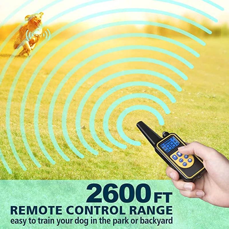 Collar de entrenamiento para perros eléctrico VIP, Collar impermeable para corteza de perro, mascota con Control remoto, equipo de dispositivo antiladridos recargable - imagen 5