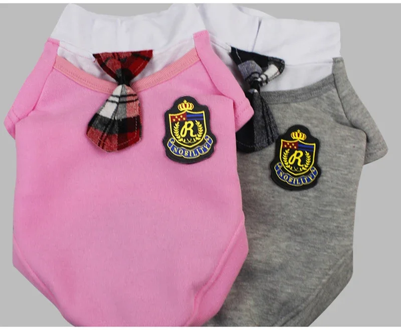Ropa para perros de Campus, uniforme para mascotas, Ropa para perros pequeños y medianos, disfraz para Chihuahua, camisa para cachorros, Ropa para perros, Ropa Perro - imagen 3