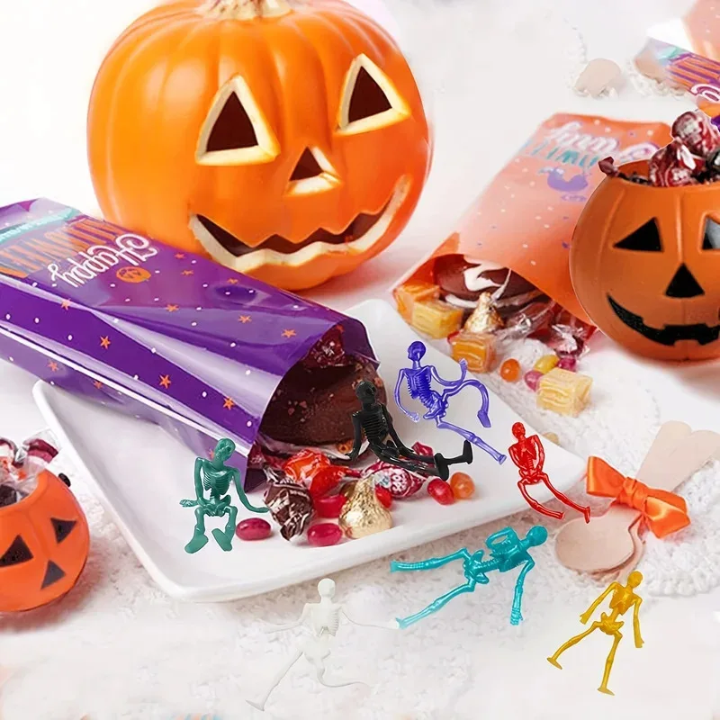 Juguetes de esqueleto elásticos interactivos para mascotas, juguetes de esqueleto duraderos de colores surtidos para jugar con perros y gatos, suministros para mascotas resistentes a mordeduras - imagen 5