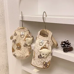 Vestido con tirantes ajustables para gatos y perros pequeños