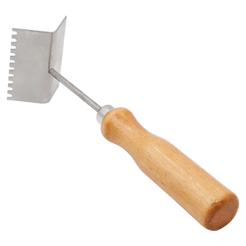 Pala de limpieza de panal de abeja, accesorio excluidor de Reina, raspador de apicultor, marco de nido, suministros de colmenas de abeja, herramientas de apicultura, 1 ud. - imagen 2