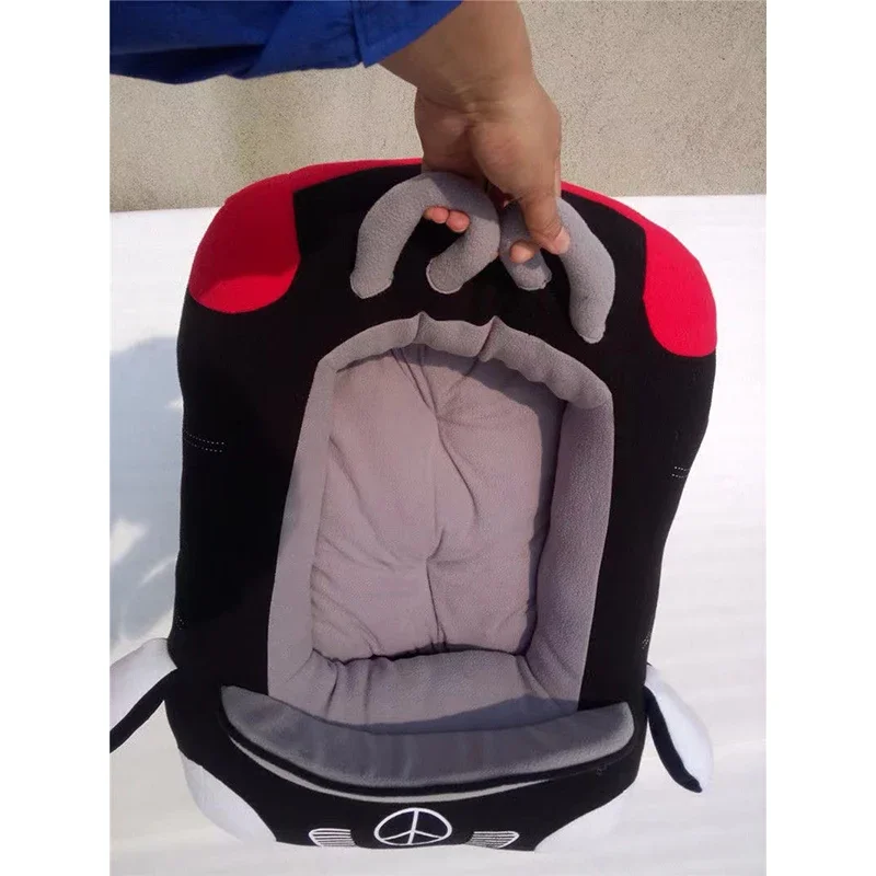 Cama de lujo con forma de coche de 70x50cm para perros y gatos, peluche cálido para mascotas, sofá cálido, cojín tipo nido para cachorros, perrera acolchada a la moda de invierno con estera - imagen 4