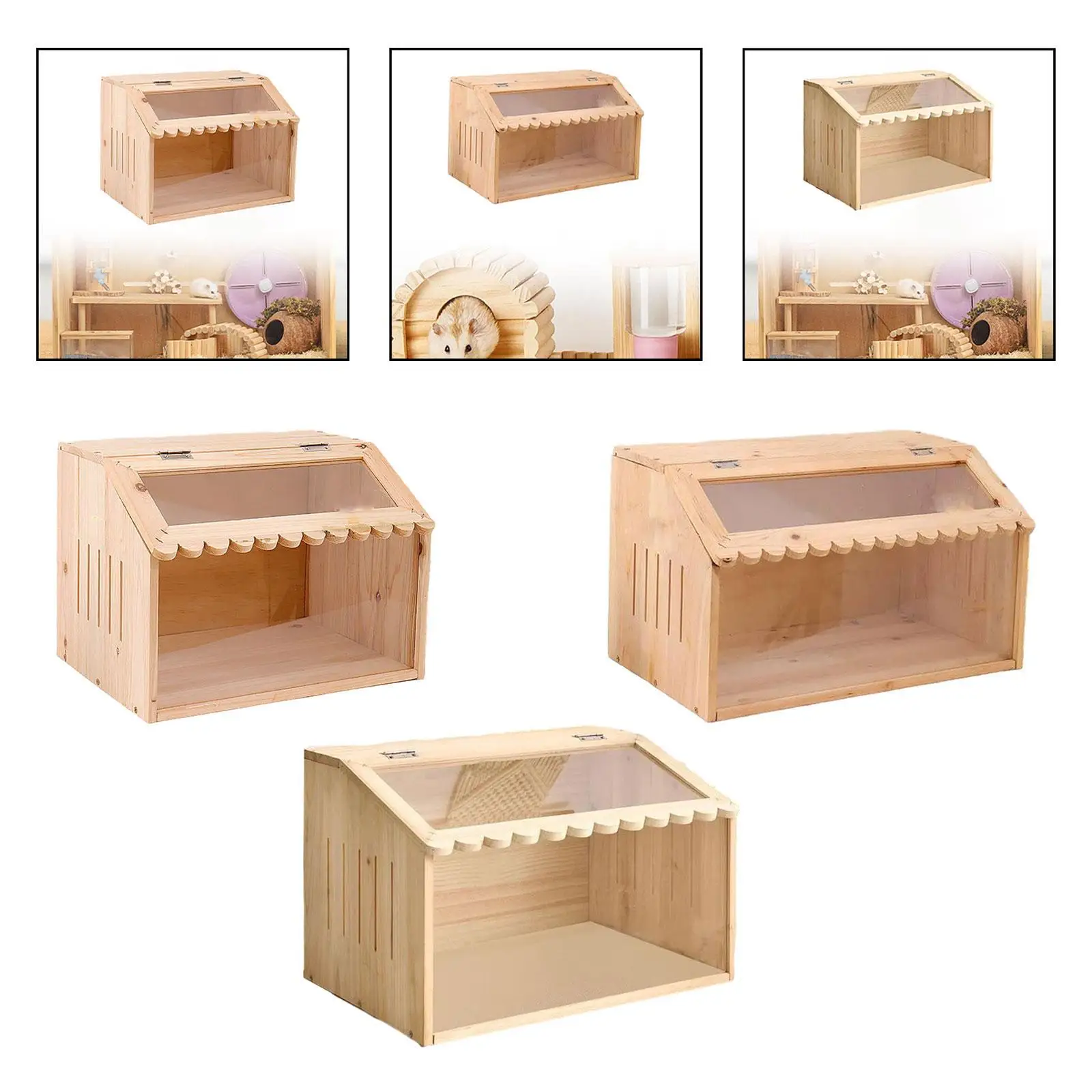 Chick Brooder Box Chicken Coop Quail Coop Breeding Box for Quails Hamsters Chick