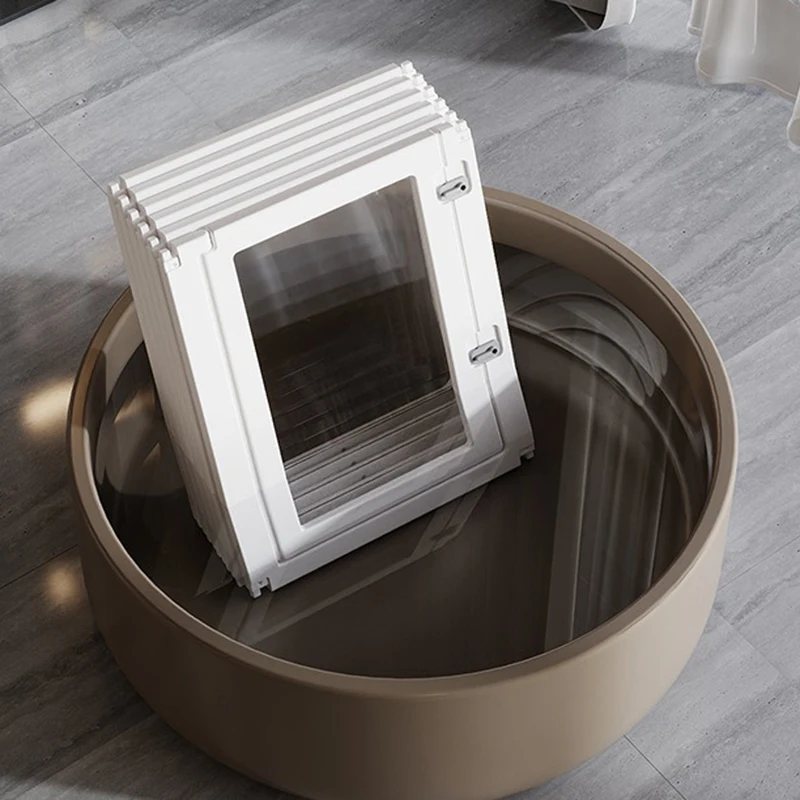 Corral portátil para perros de interior - recinto transparente - imagen 4