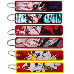 Llavero bordado anime Dandadan - regalo para gatos y perros
